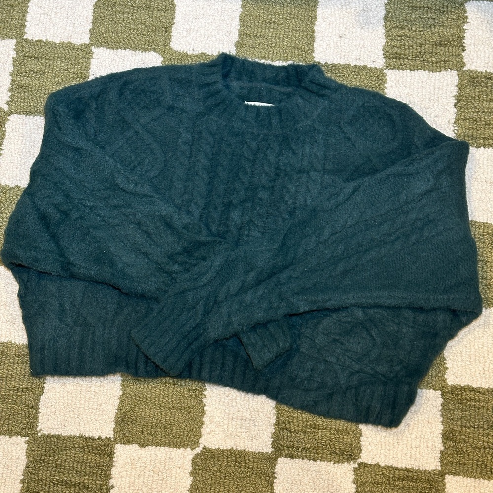 Aerie Crop Cozy Sweater